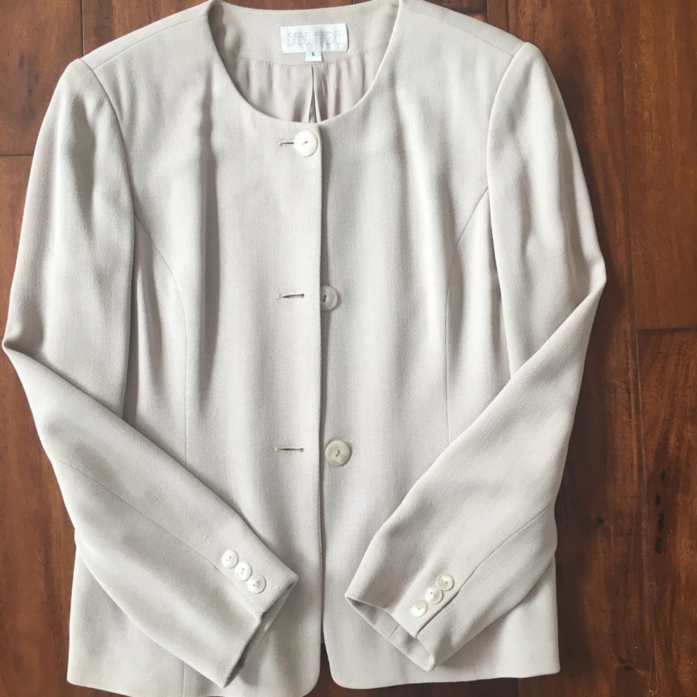 Isabelle Ardee Ivory Jacket - image 1